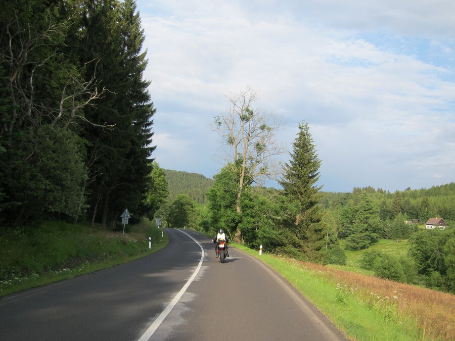 Motorrad Tschechien